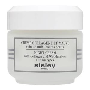 Night Cream with Collagen and Woodmallow - Krem do twarzy na noc