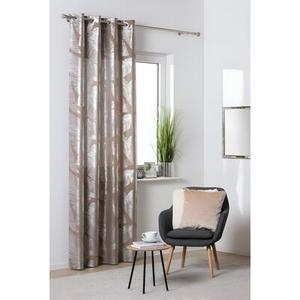 Zasłona z kółkami Vanua 140 x 260 cm taupe