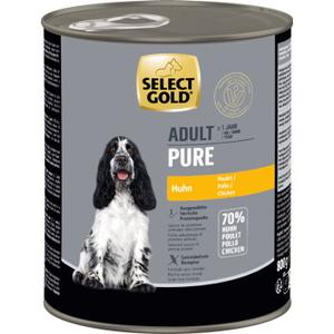 SELECT GOLD Pure Adult Kurczak 6x800 g