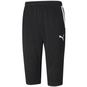 PUMA spodnie piłkarskie męskie 3/4 treningowe teamLIGA czarne (S)