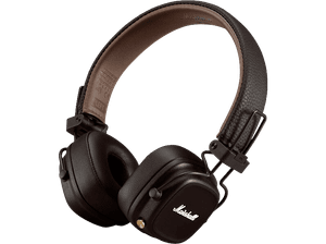 PRODUKT PO EKSPOZYCJI - Słuchawki bezprzewodowe MARSHALL Major IV Bluetooth Brązowy