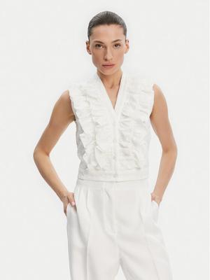 Liu Jo Bluzka WA5403 T4281 Biały Regular Fit