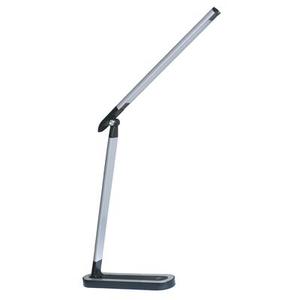 Lampa biurkowa LED MADERA czarno-srebrna 4000K