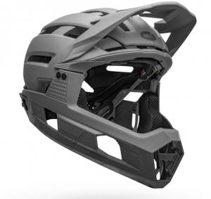 Kask full face BELL SUPER AIR R MIPS SPHERICAL matte gloss grays (52-56)