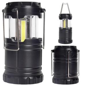 Latarka Turystyczna Na Baterie Campingowa LED 3W COB 240lm 3xAA wyp2