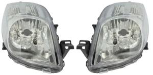 REFLEKTOR LAMPA PRZÓD TOYOTA YARIS P9 2005-2009 DEPO H4 LEWY + PRAWY KPL
