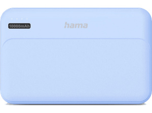Powerbank HAMA Power Pack Pocket 10 10000 mAh 2x USB-A Niebieski