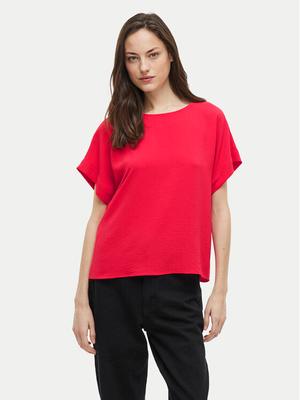 Vila T-Shirt Josa 14101663 Różowy Regular Fit