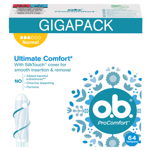 o.b. ProComfort Tampony Normal 64 Sztuki