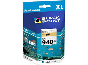 Tusz BLACK POINT BPH940CXL Cyan Zamiennik HP C4907AE