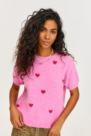 Sweter z krótkim rękawem Heartbeat