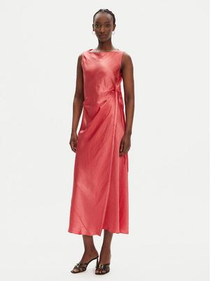 PINKO Sukienka koktajlowa Amico 105011 A2BU Koralowy Regular Fit