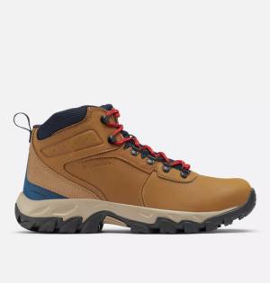 Columbia Męskie buty trekkingowe Newton Ridge Plus II Waterproof brązowe (44.5)