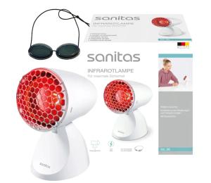 Lampa na zatoki Sanitas SIL 06 100W podczerwień naświetlań mięśni okulary