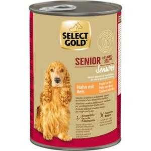 SELECT GOLD Sensitive karma mokra dla psów seniorów Kurczak i ryż 24x400 g