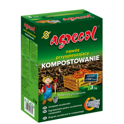 Nawóz przyspieszający kompostowanie 3 kg Agrecol