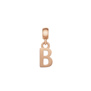 Daniel Wellington DW Charm Letter B Rose Gold