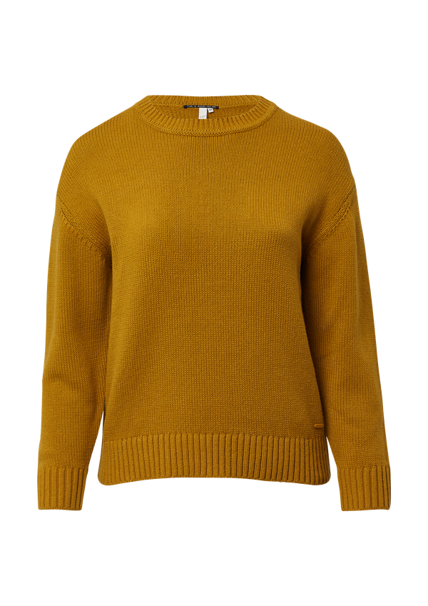Sweter z dzianiny bawełnianej
