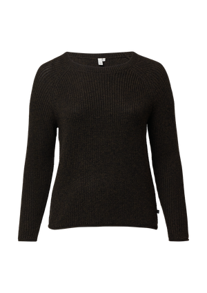 Sweter z dzianiny w cętki