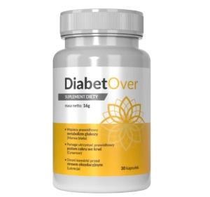 2x DiabetOver - wsparcie prawidłowego poziomu glukozy 30 kaps