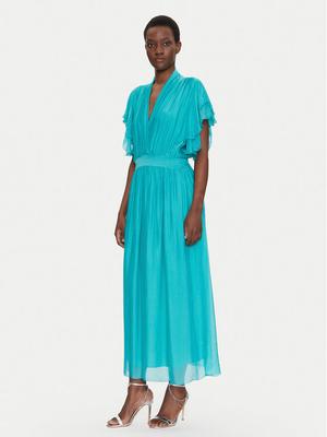 Dixie Sukienka letnia A207W017A Turkusowy Regular Fit