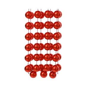 Girlanda plastikowa XXL 2 x 270 cm czerwona