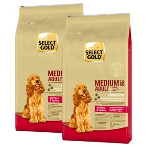 SELECT GOLD Sensitive – sucha karma dla dorosłych psów średniej wielkości Konina i tapioka 2x12 kg