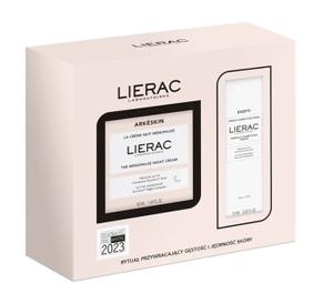 LIERAC Zestaw Krem do Twarzy na Noc + Krem pod Oczy