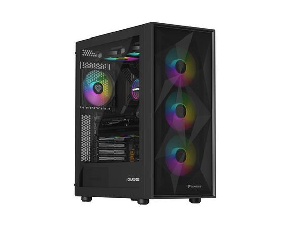 Genesis Obudowa Genesis Diaxid 605 ARGB MIDI TOWER USB-C Czarna