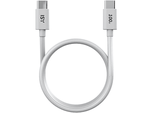 Kabel USB-C ISY 2m Biały IUC-5200