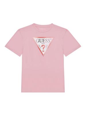 Guess T-Shirt J5GI34 K6YW4 Różowy Oversize