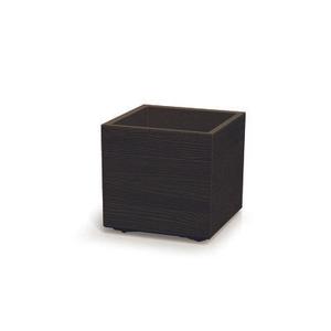 Doniczka DMA400W Madera Square Eco Wood kawa