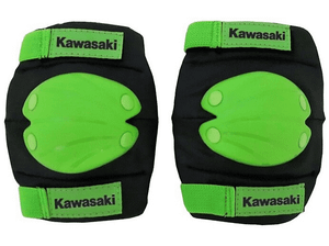 Ochraniacze na łokcie i kolana KAWASAKI rozmiar M Zielony