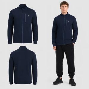 BLUZA MĘSKA DRESOWA 4F ROZPIANANA BEZ KAPTURA 4XL M2547 SS26