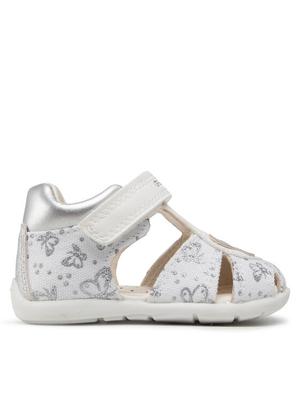 Geox Sandały B Elthan G. C B251QC 0AW54 C0007 Biały