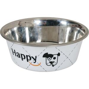 Miska Inox HAPPY 2,65 l biały ZOLUX