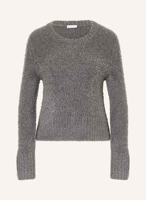 Mrs & Hugs Sweter Z Bouclé grau