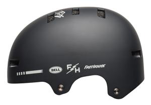 Kask juniorski BELL SPAN matte czarny biały fasthouse (51-55)