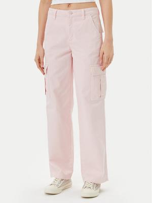 Guess Jeans Jeansy W4YB61 WGCV1 Różowy Straight Leg