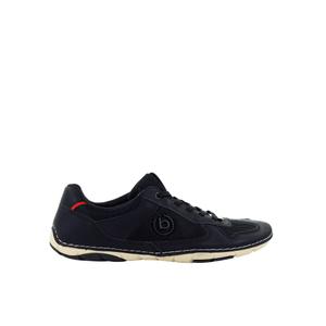 Męskie czarne sneakersy 325A7P065500-1000