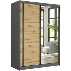 Szafa przesuwna Rivano V 150 cm, lustro