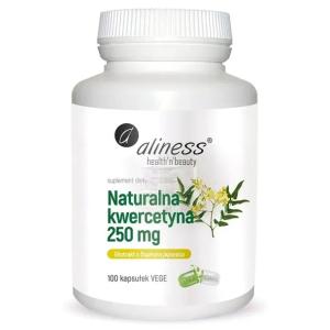 KWERCETYNA 250mg 100 kap ODPORNOŚĆ Naturalna KRĄŻENIE | ALINESS