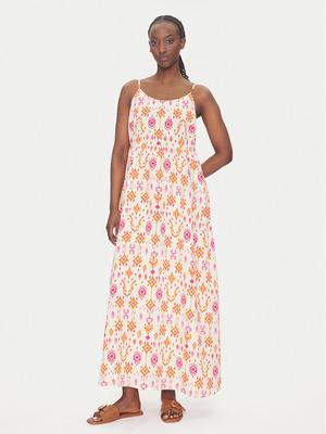 ONLY Sukienka letnia Abiella 15350291 Pomarańczowy Regular Fit