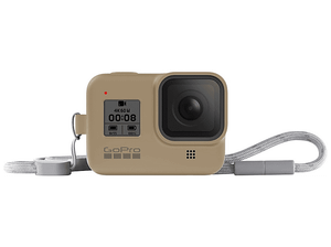 Etui + smycz GOPRO HERO8 Black Brązowy AJSST-006