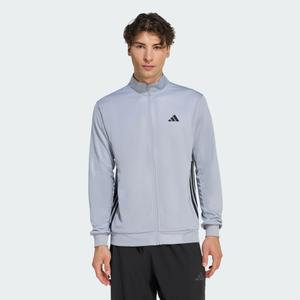 BLUZA DRESOWA WORKOUT ESSENTIALS ALL-SET 3-STRIPES KNIT TRACK TOP