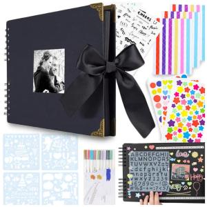 ALBUM DO SCRAPBOOKINGU na Zdjęcia A4 Zdobienia KREATYWNY +PISAKI METALICZNE