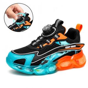 Buty dla dzieci dziecięce system BOA bez wiązania SYSTEM Z POKRĘTŁEM R.35