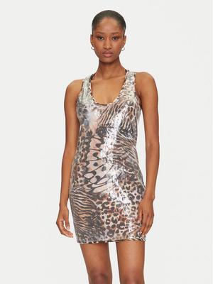 Guess Sukienka codzienna E5GK04 KCR72 Brązowy Bodycon Fit
