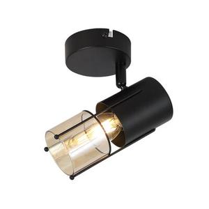 Kinkiet 1-płomienny Scottie 1 x E14 40 W czarny