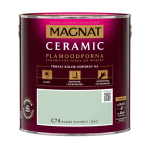 Farba ceramiczna rajski fluoryt C74 2,5 l Magnat
